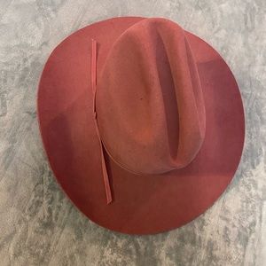 Pink cowgirl hat